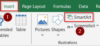 Insert a Venn Diagram Using SmartArt Feature