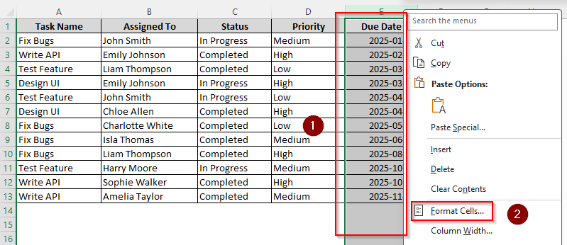 Remove Year from Date with Custom Cell Formatting