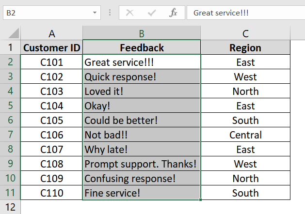 Using Find & Replace Tool To Remove Unwanted Characters