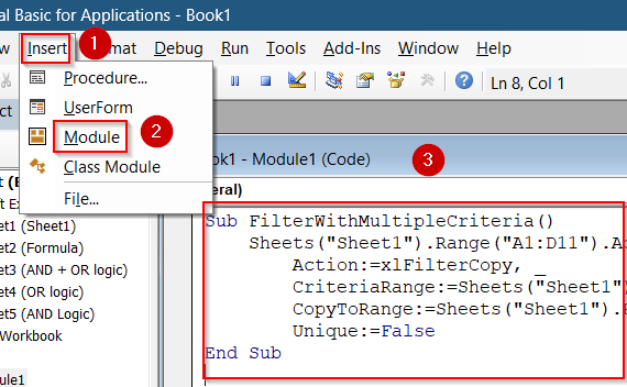 Try VBA for Advanced Filtering with Multiple Criteria