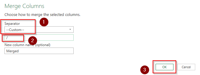 Transform Number Columns into Dates with Power Query