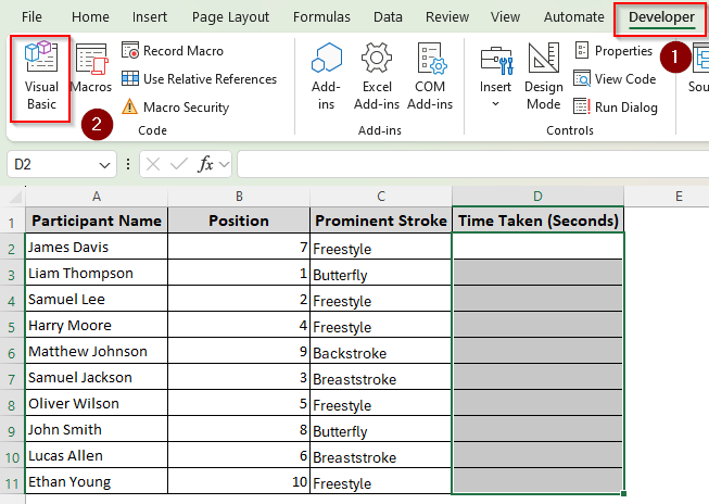 Creating a Custom Formula with VBA Coding