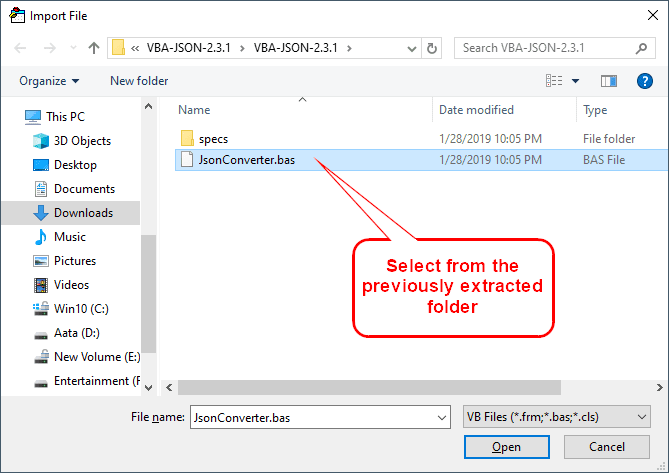 Using VBA and the Alpha Vantage API