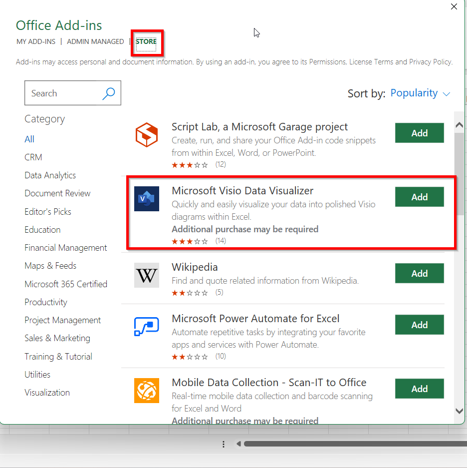 Create a Data Driven Organizational Chart with Excel Visio Data Visualizer Add-In