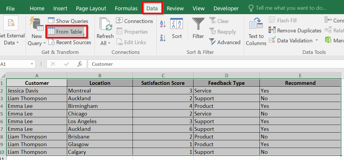 Split Excel Sheet By Using Power Query