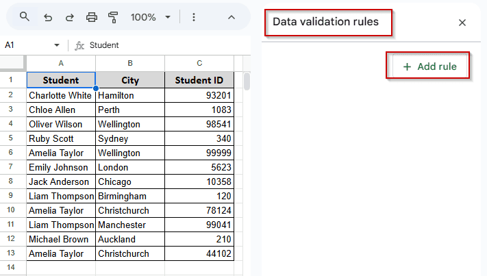 Length-Based Validation