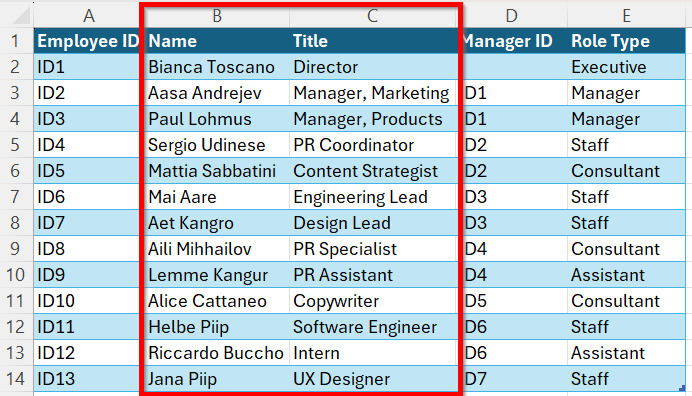 Create a Data Driven Organizational Chart with Excel Visio Data Visualizer Add-In