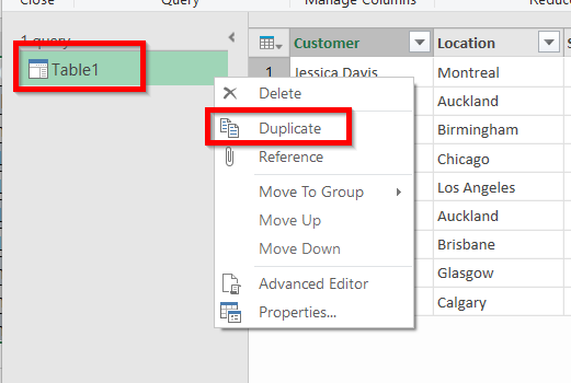 Split Excel Sheet By Using Power Query