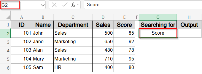 Return Cell Address of a Match Using ADDRESS, ROW, COLUMN, and MATCH Functions