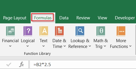 Disable Show Formulas Mode to Return Value of Cell Instead of Formula
