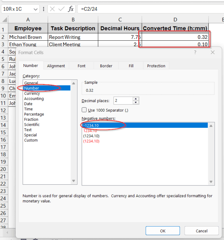 How to Convert Decimal Time to Hours and Minutes in Excel - Excel Insider