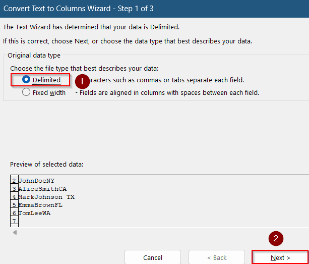 Use Text to Columns Feature with Line Breaks as Delimiters