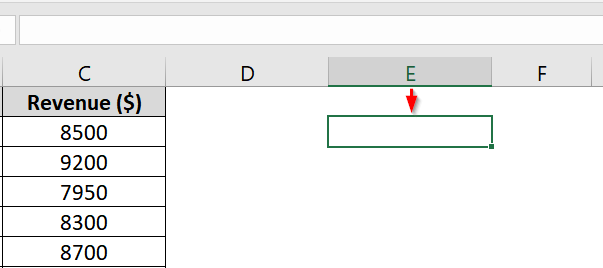 Application of Formulas Tab to Paste Range Names in Excel