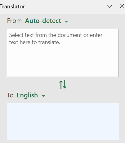 Utilize the Built-In Translate Tool in Excel