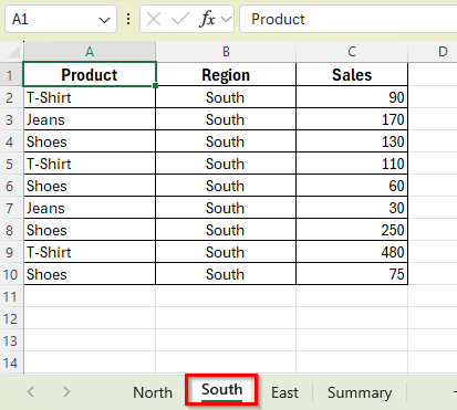 Using SUMIFS Function with SUMPRODUCT and INDIRECT to Sum Across Multiple Sheets