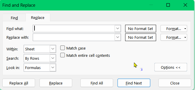 Using Find & Replace Tool To Remove Unwanted Characters