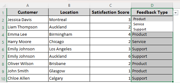 Sort Drop Down with Custom VBA Macro