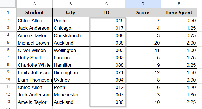 Changing to Custom Number Format
