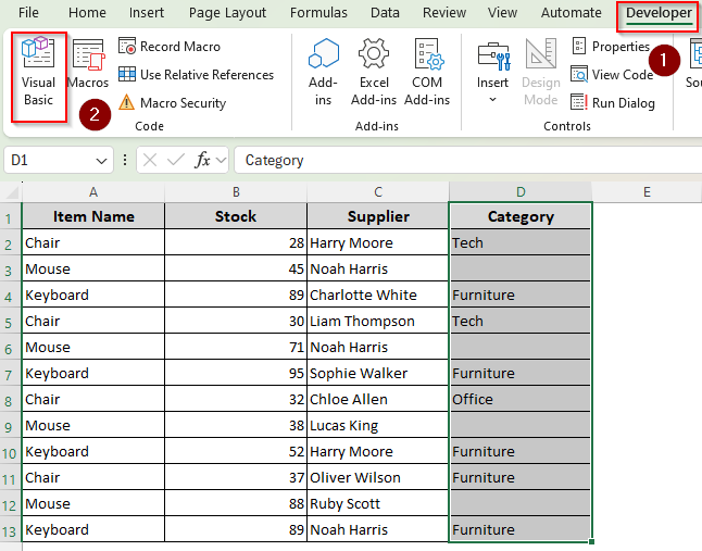 Custom VBA Macro to Remove Blank Cells and Shift Data Up