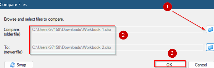 Use Excel’s Spreadsheet Compare Tool
