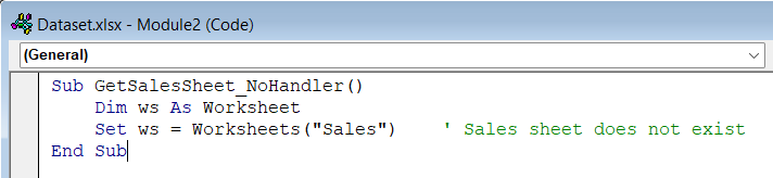 Detect a Missing Sheet with Err.Number After On Error Resume Next