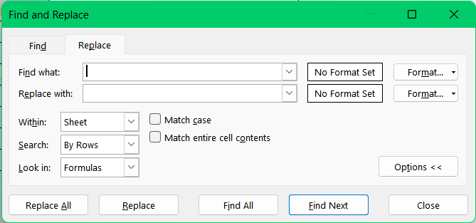 Using Find & Replace Tool to Remove Everything after a Character