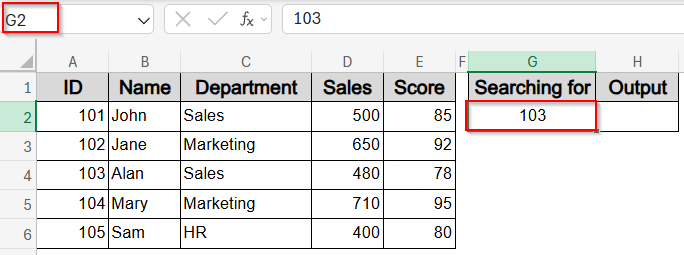 Get Cell Address of a Match Using ADDRESS and MATCH Functions