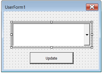 Populate a UserForm ComboBox with AddItem in VBA