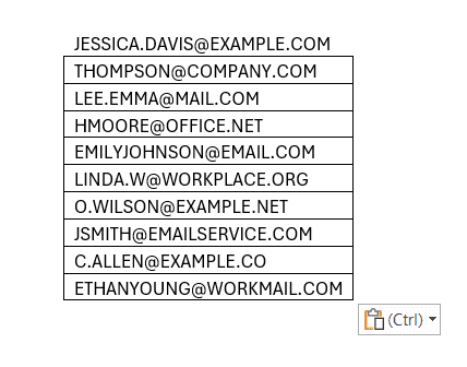 Apply Lowercase Using Microsoft Word