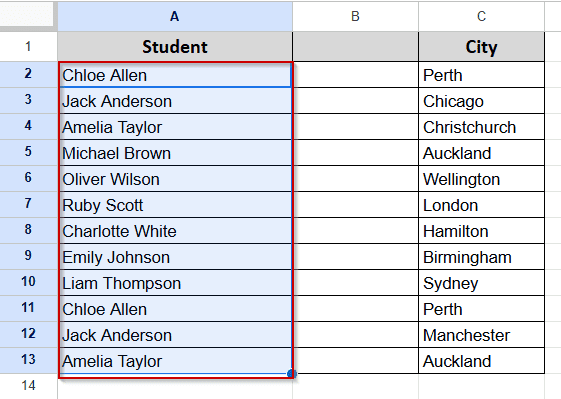Use the “Split Text to Columns” Feature (Menu Option)