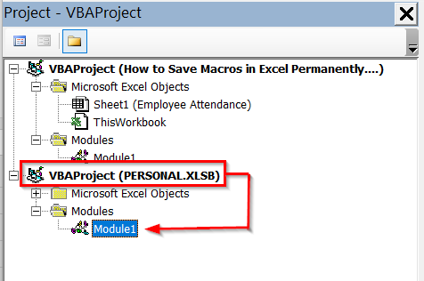 Creating Personal Macro Workbook (Personal.xlsb) in Excel