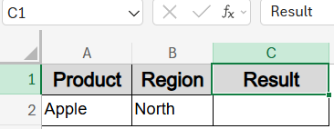 Match Two Criteria Using INDEX and MATCH Function