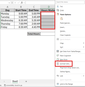 How to Calculate Total Hours in Excel (3 Suitable Ways) - Excel Insider