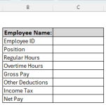 How to Make Payroll in Excel (2 Suitable Examples) - Excel Insider