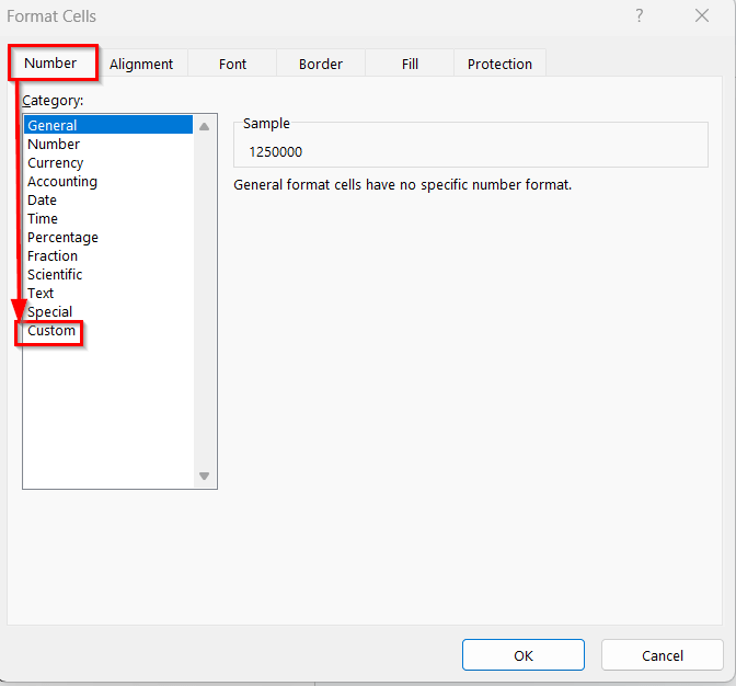 Apply Custom Formatting to Add Commas