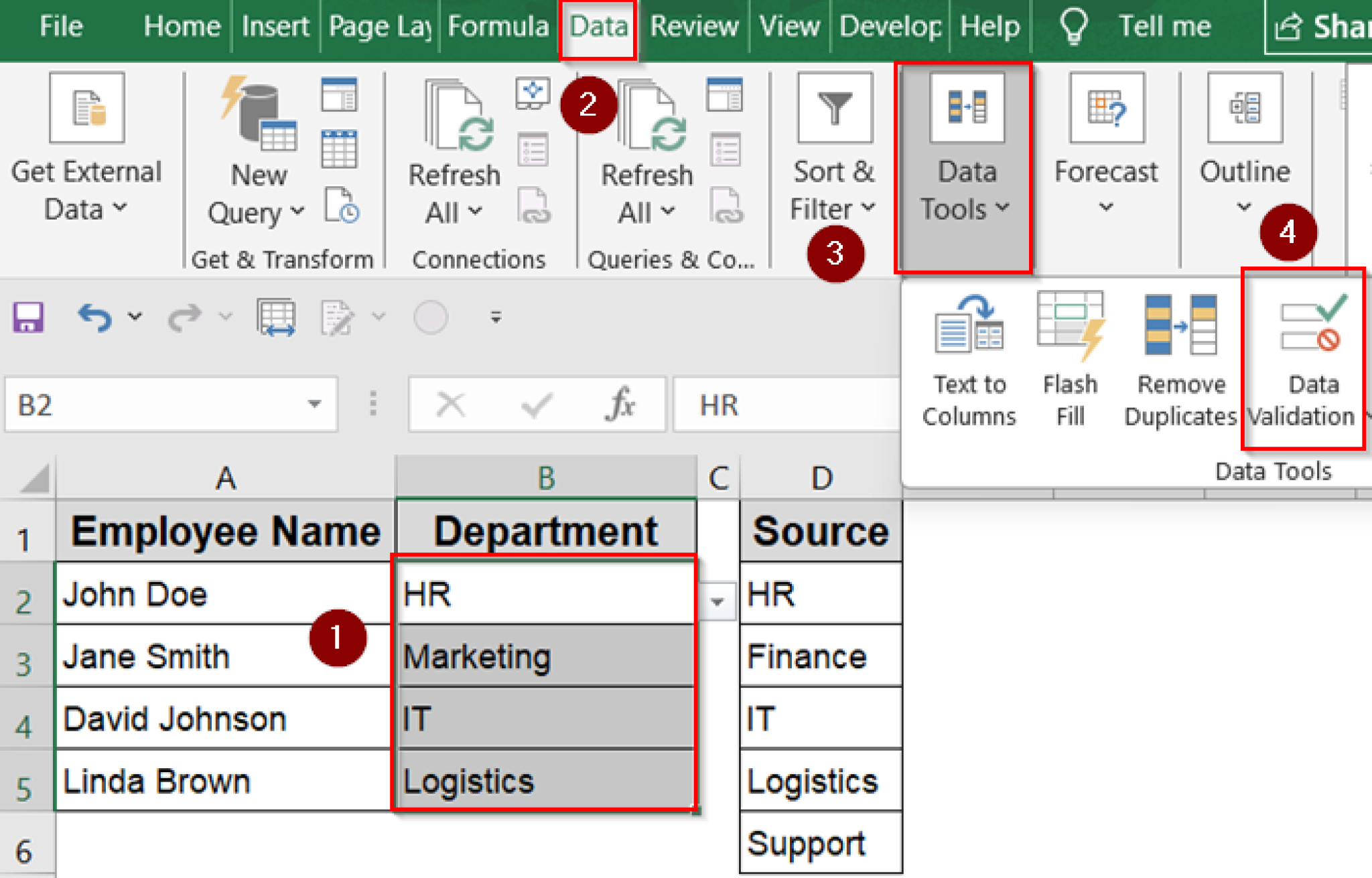 How to Add Item to Drop‑Down List in Excel (5 Simple Ways) - Excel Insider