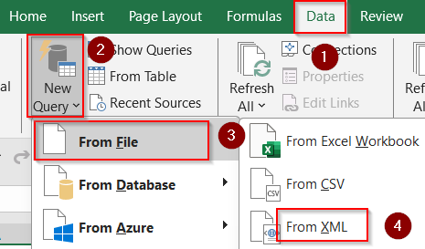Use Power Query for Complex XML Structures