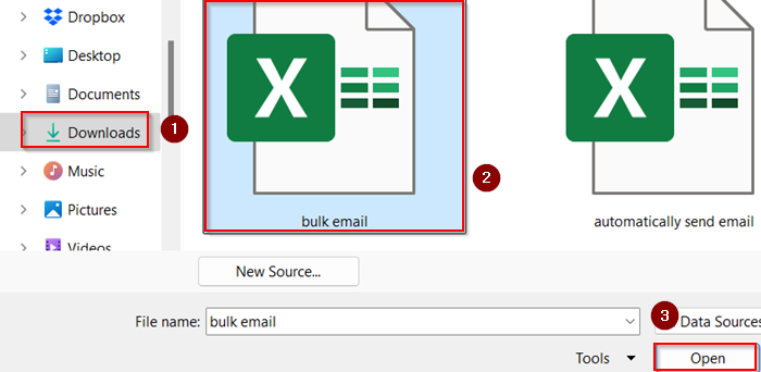 Mail Merge with Outlook and Excel