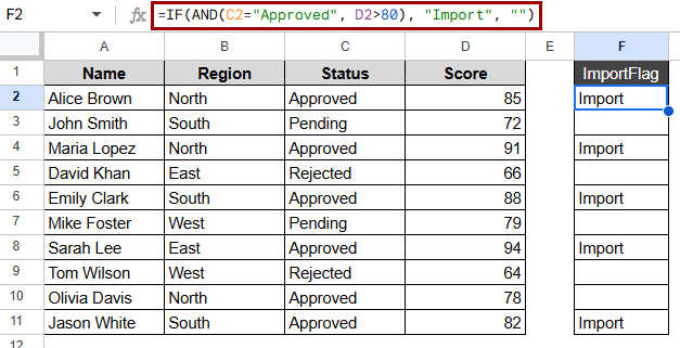 Using Helper Columns for More Complex Conditions