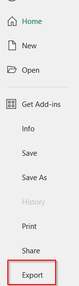 Use Built-in Excel’s Export Option for Quick Conversion To PDF