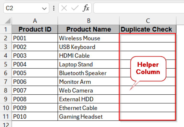 How to Find Duplicate Values in Excel Using VLOOKUP - Excel Insider