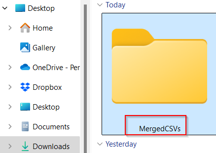 Merge Excel Files Using CMD