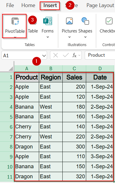 Try Distinct Count with PivotTable