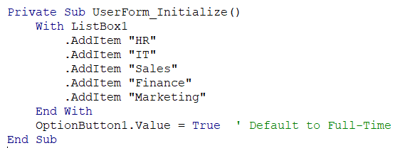 Build an Interactive UserForm for Multiple Inputs in a Row