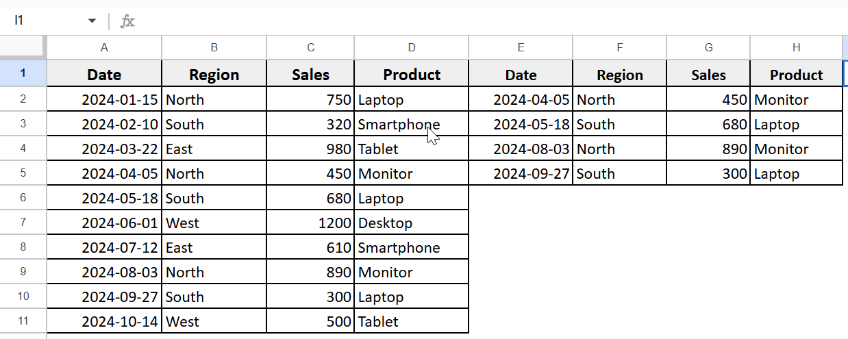 Combining AND and OR Operators with QUERY