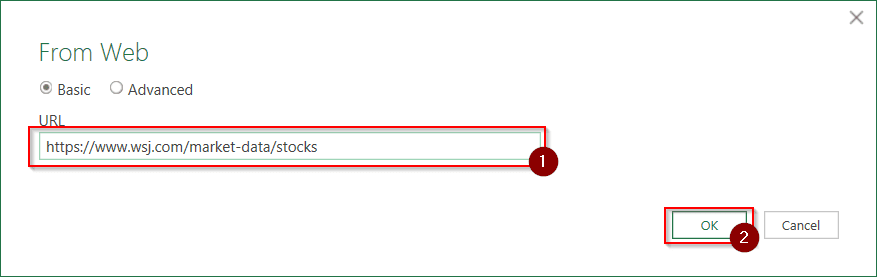 Getting Live Stock Prices from the Web