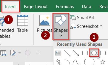 Create a Custom Venn Diagram Using Shapes Tool