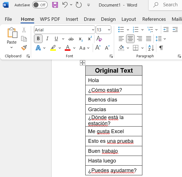 Convert Large Tables via Microsoft Word’s Translator (Offline Option)