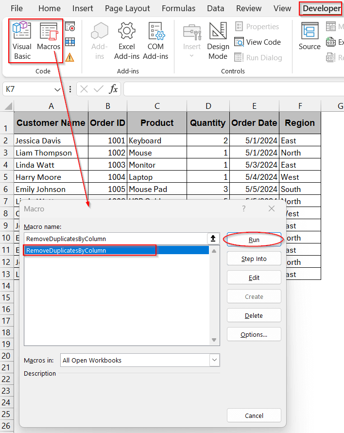 Automate Row Deletion Using VBA Macros