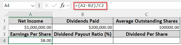 Using Earnings Per Share and Dividend Payout Ratio to Calculate DPS